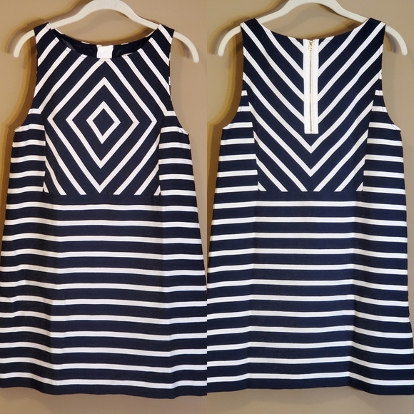 ⬇️🥳💥See You Soon Diamond Print Sheath Dress - Picture 2 of 12